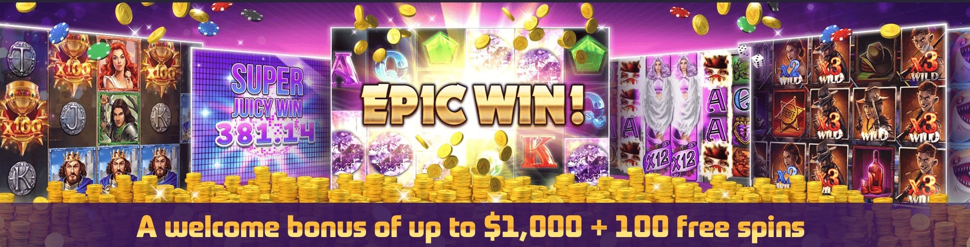 Vavada Casino sučelje s prikazom igara i bonusa